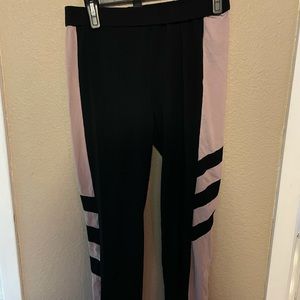 Black and Pink Shein Leggings
